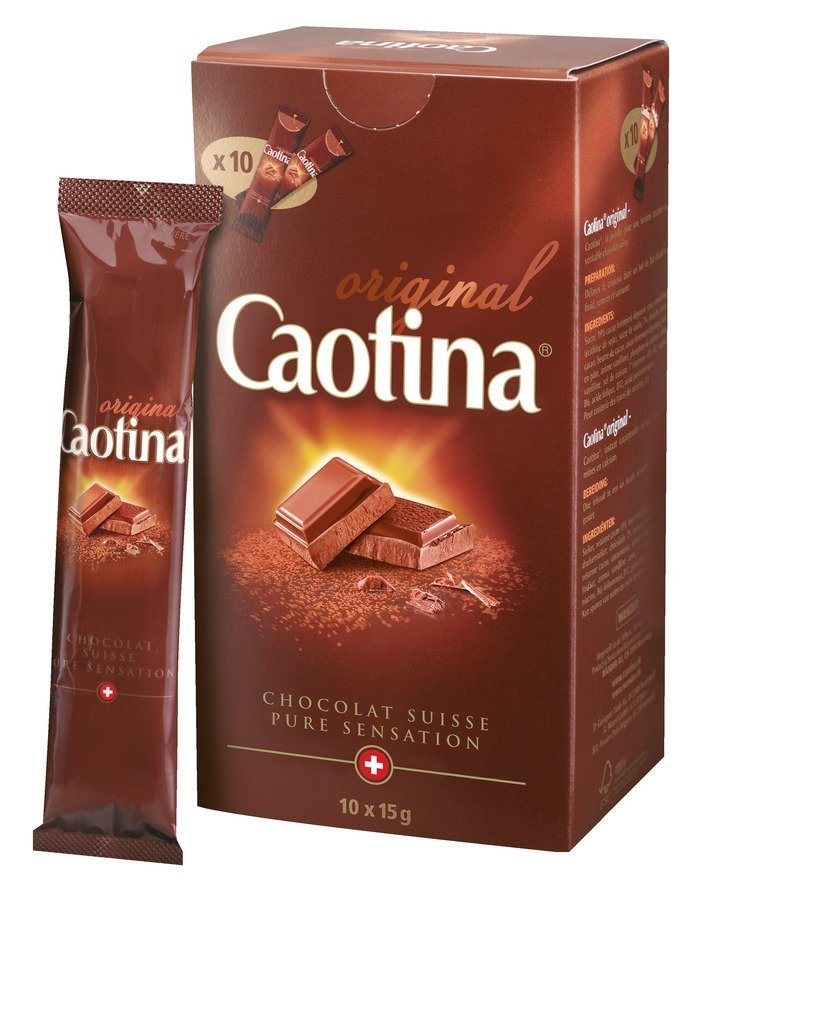 Caotina Oryginalne kakao mleczne opakowania porcyjne 10 x 15 g, 8 szt. w opakowaniu (8 x 150 g)