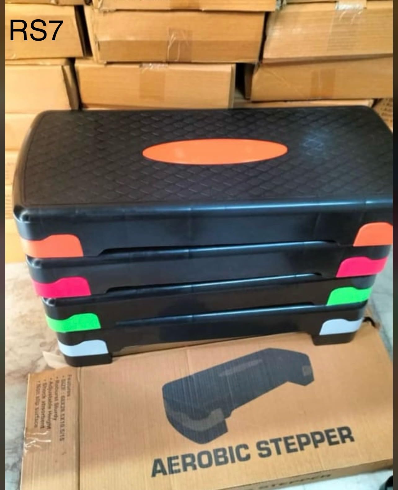 Stepper Machine for Home – Exercise Stepper & Fitness Stepper | Compact Stepper Machine for Weight Loss | Indoor Stepper, Home Workout Machine, Portable Exercise Fitness Stepper for Cardio (Orange)-image-49