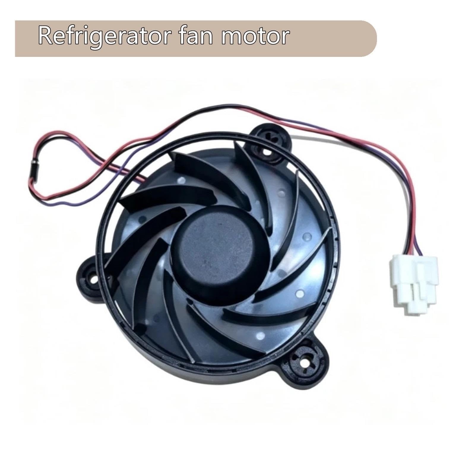 Motor Del Ventilador Del Evaporador Del Refrigerador De 12V CC, Pieza De Repuesto Del Ventilador De Refrigeración Para 12030D12M