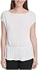 DKNY womens Peplum-hem Top
