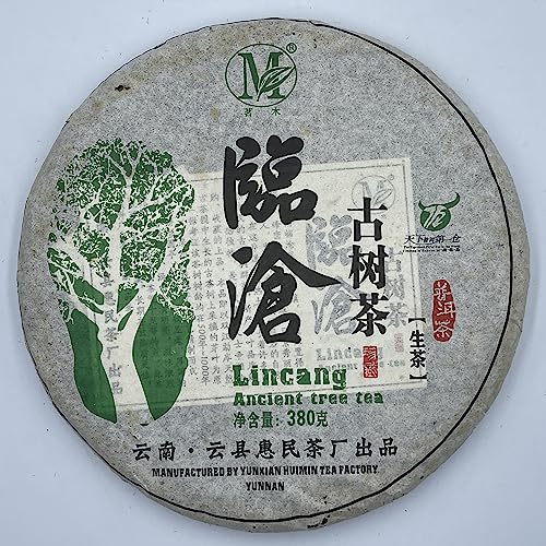 Thé Pu-erh raw antioxydant naturel digérer et purifier le corps Yunnan 2012