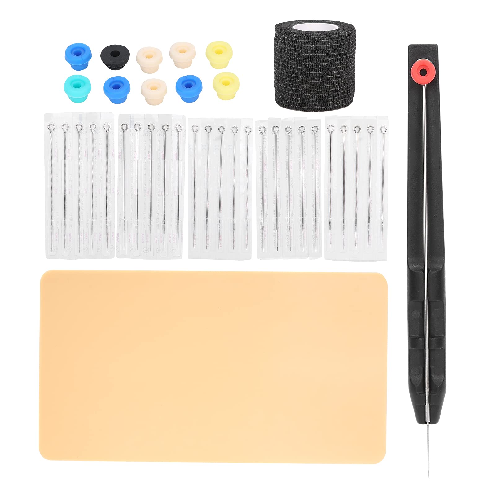 Amazon.com: Hand Poke and Stick Tattoo Kit, DIY Tattoo Poke Pen Set with  Tattoo Stencil Pattern Practice Skin Tattoo Needles Accessories for Tattoo  Artists and Starter : Beauty & Personal Care