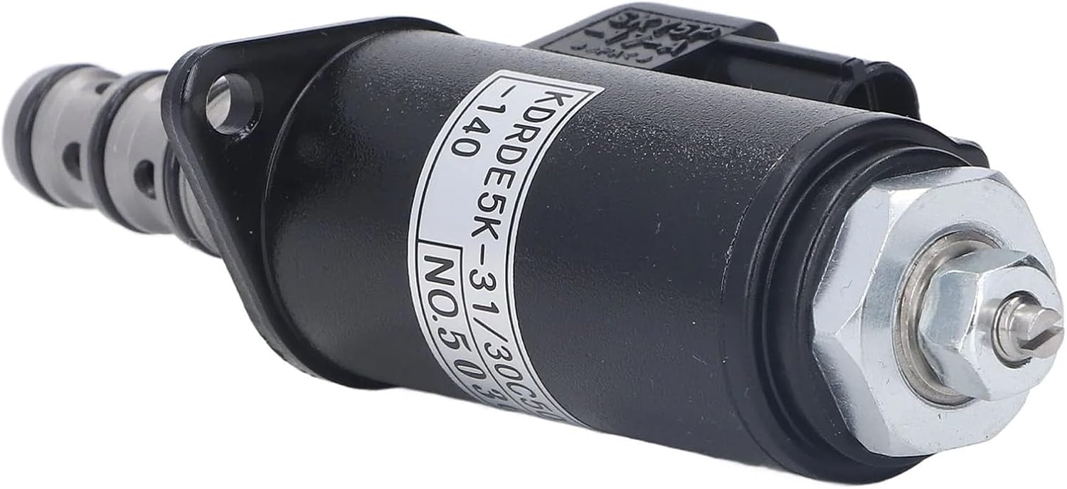 Hydraulic Pump Solenoid Valve Alloy Steel Electric Solenoid Valve for Excavator