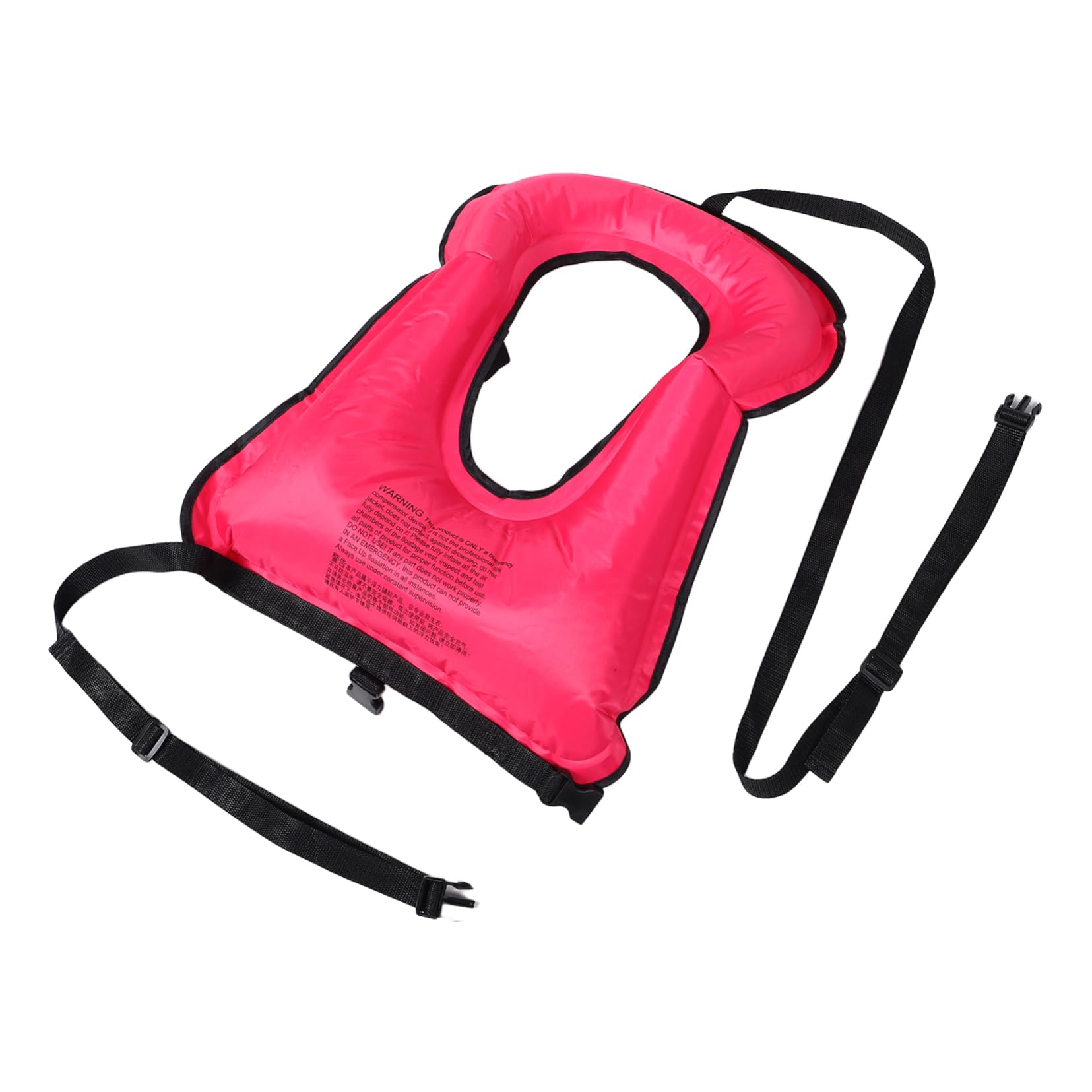 KICHOUSE Children's Swim Vest Inflatable Vest Adjustable Buoyancy for Kids Pool