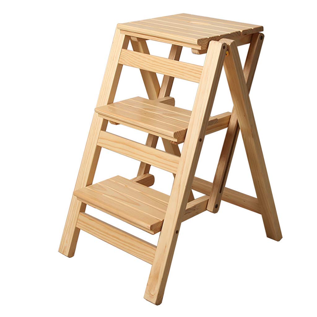 Banc tabouret échelle pour rompre la fatigue, escabeau pliant bois cuisine