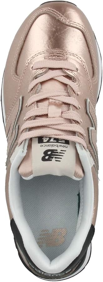 new balance rose gold trainers