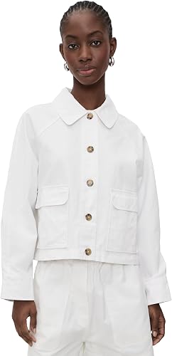 Velvet by Graham & Spencer Women's Carrington Sanded Twill Jacket, Sleet, Medium