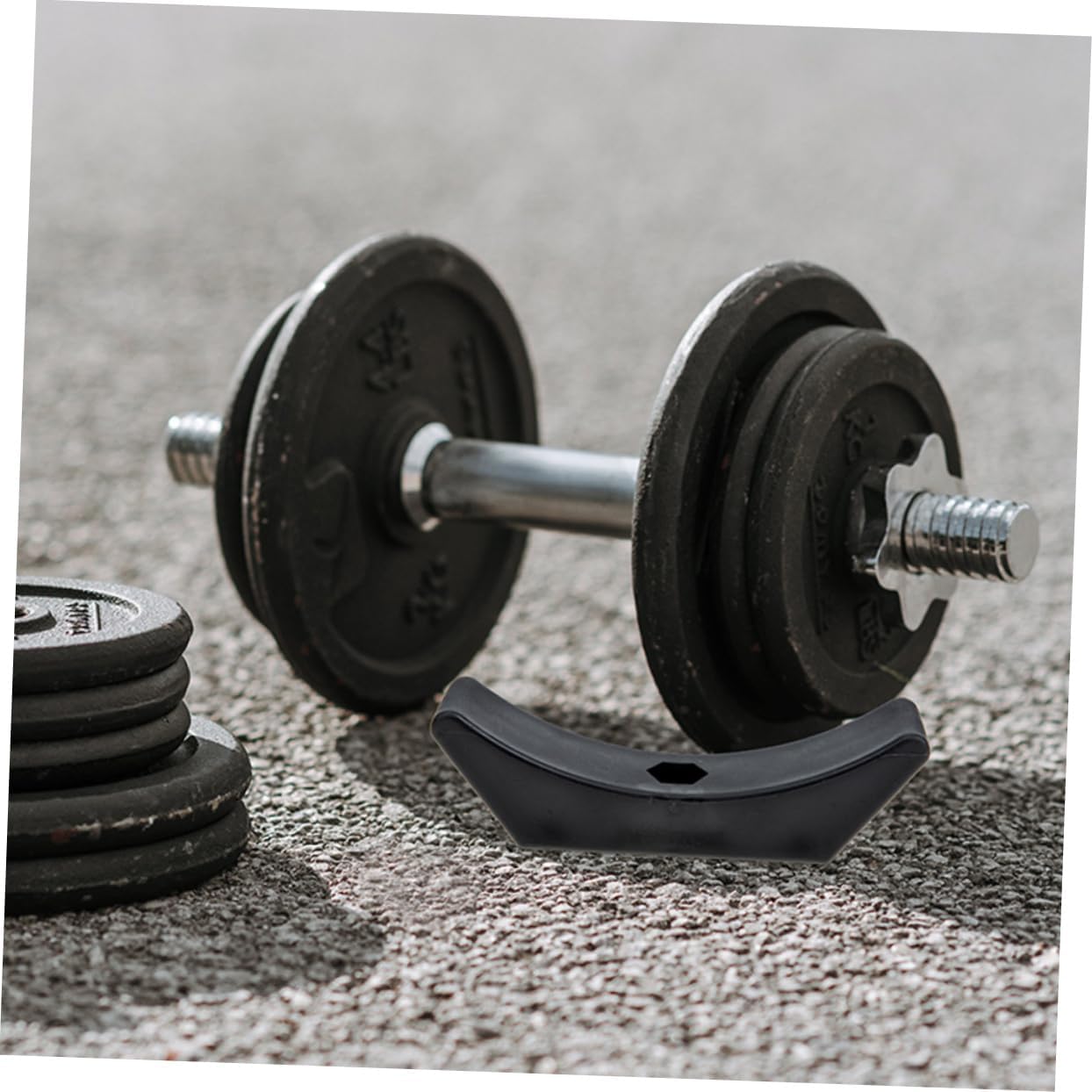 5pcs Dumbbell Stand Rack Plastic Strength Training Dumbbell Holder for Home Gym Weight Rack Stable Design