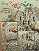 Reversible ripple afghans: With the double-ended crochet hook 0881959898 Book Cover