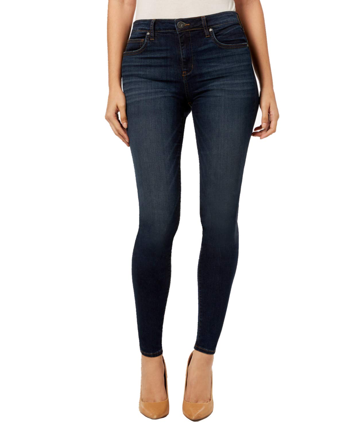 KUT from the Kloth Mia High-Rise Ankle Skinny Jeans
