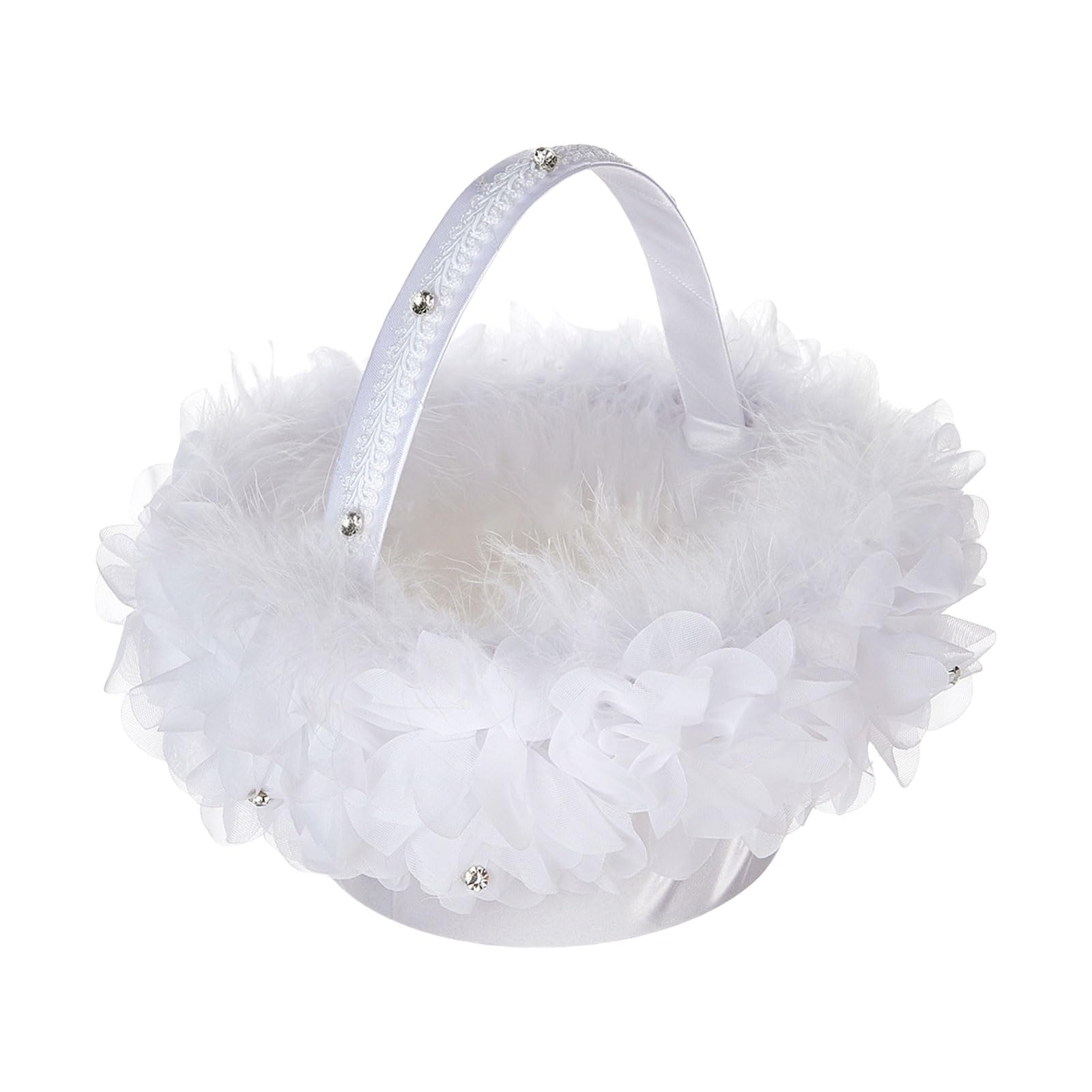 European Wedding Basket Romantics Ceremony Basket Elegant Decoration for Romantics Ceremonies and Event Wedding