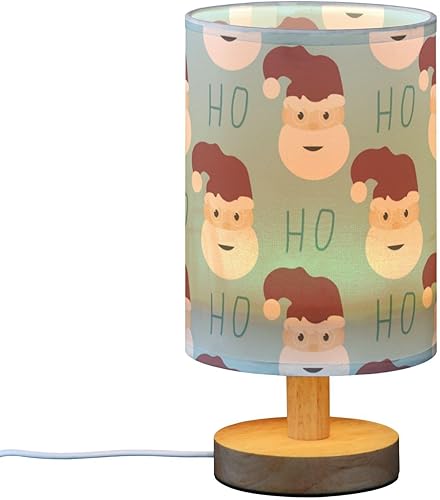 Desk Lamps Small Desk Lamps Cylinder Christmas Santa Claus Blue Table Lamp for Study Hurricane