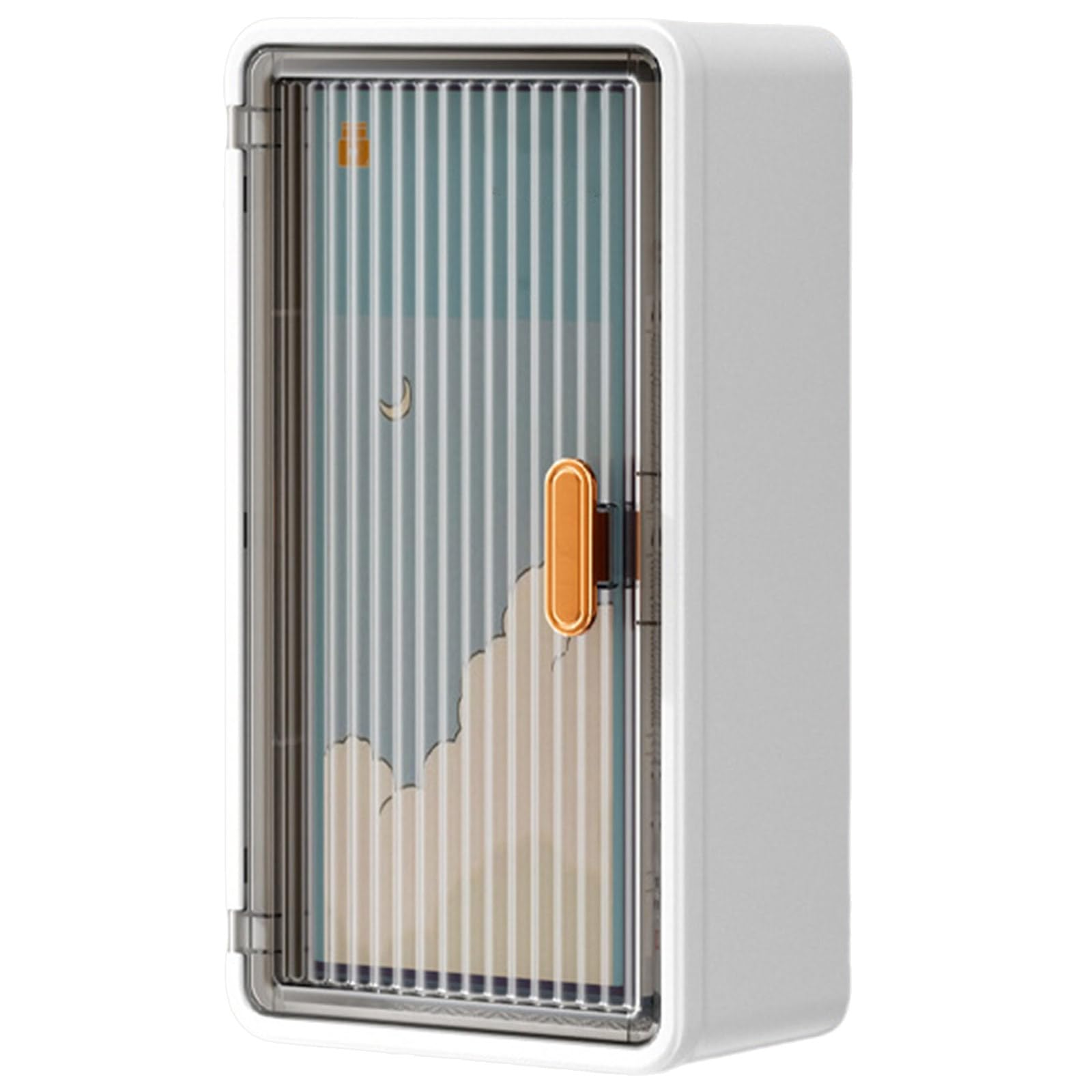 Elnwnnkc Multipurpose Wall Mount Tissue Box Paper Towel Dispenser Elegant Adhesive Cosmetics Organiser for Household Use Bathroom Organiser Rack
