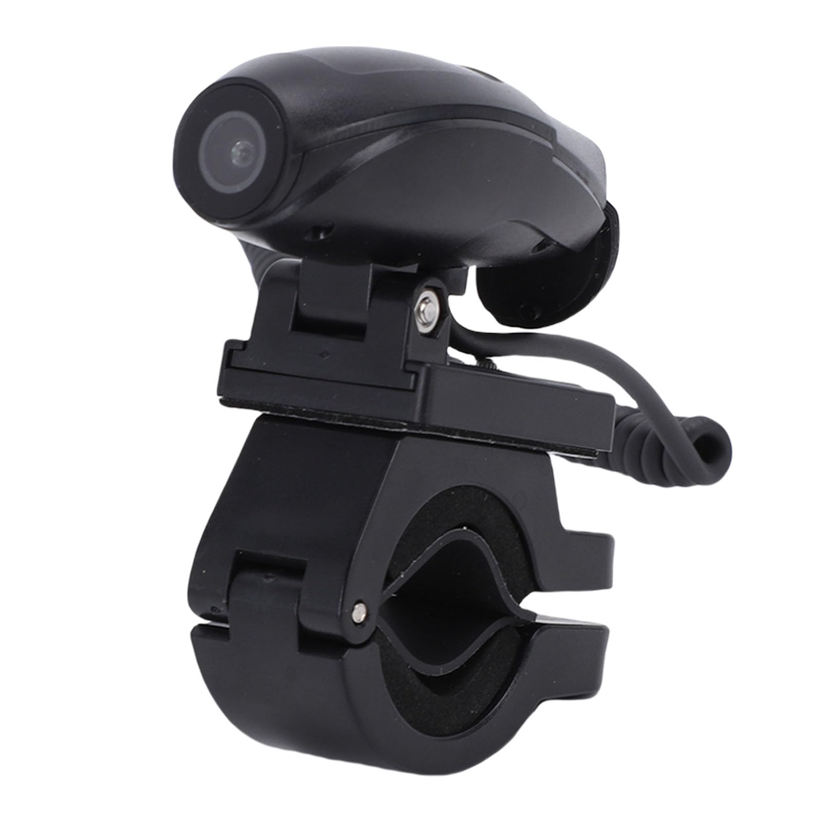 Asixxsix Kamera rowerowa, 720P HD, obiektyw szerokokątny 130°, WiFi, kamera sportowa z kontrolą aplikacji, nagrywanie w pętli, wodoodporna, do jazdy na rowerze na świeżym powietrzu