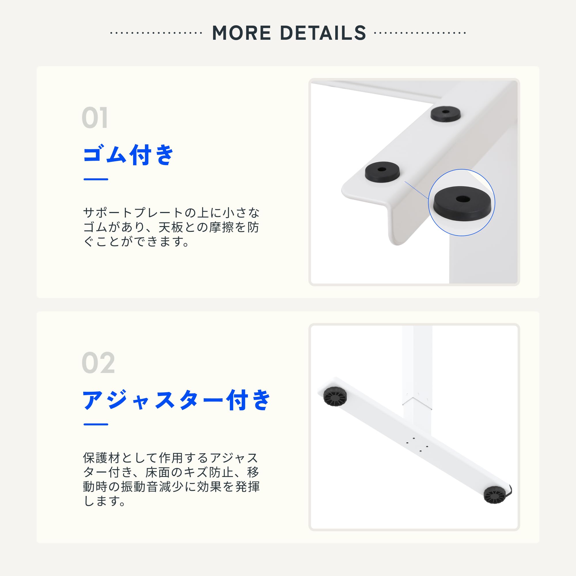 Amazon.co.jp: FLEXISPOT 昇降デスク スタンディングデスク EJ2B/EJ2W