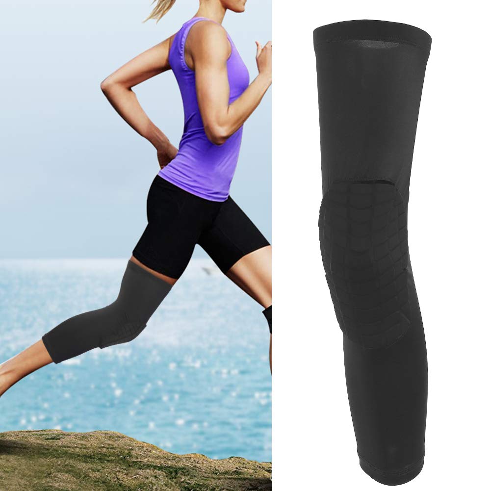 OKAT Genouillère cellulaire, genouillère de Sport Bon Maintien et Anti-Collision avec matériau élastique pour la Course à Pied et Les Sports de Plein air pour Adultes
