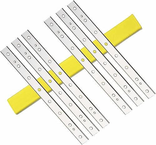 Miniatura 1 de Cuchillas cepilladoras de 13 pulgadas para cepilladora DeWalt DW735 DW735X (DW7352-2), doble cara, 2 juegos de 6 unidades