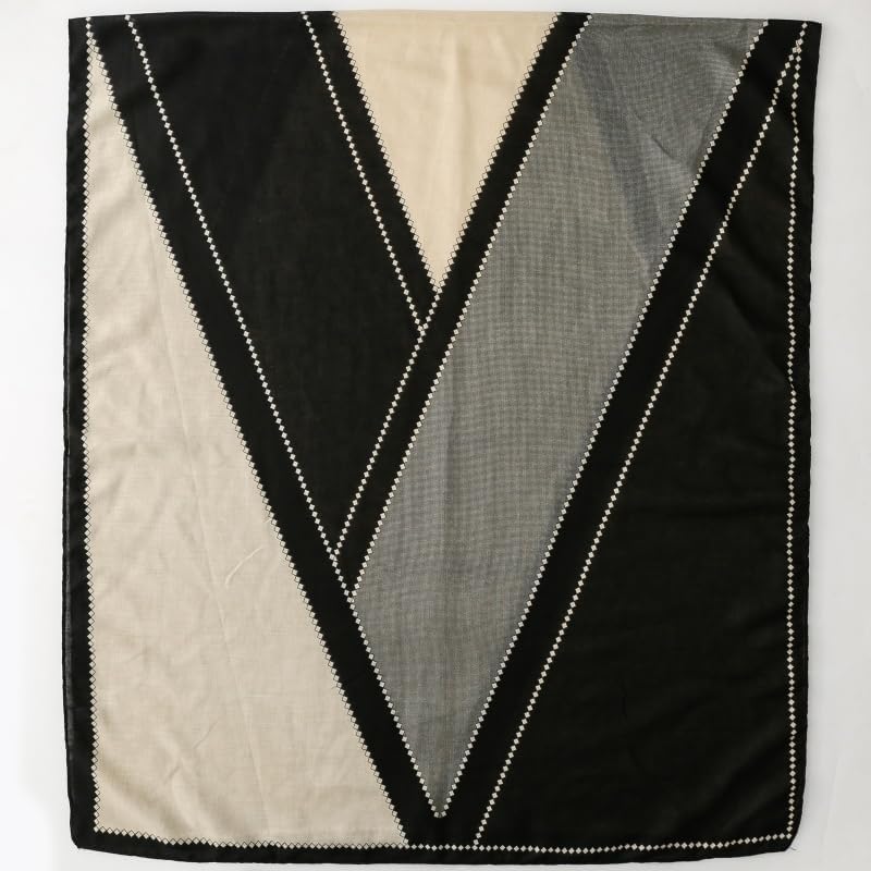 WZX Boho Scarf for Women Lightweight Floral Printed Scarves Fashion Shawl Wraps for All Season - Image 2