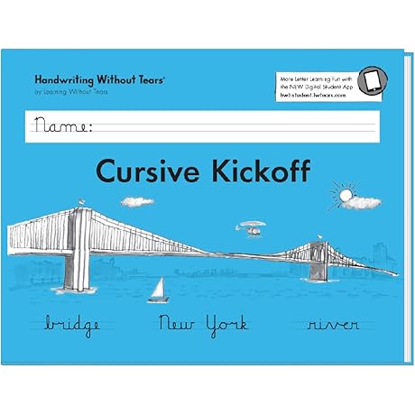 Learning Without Tears Cursive Kickoff Student Workbook