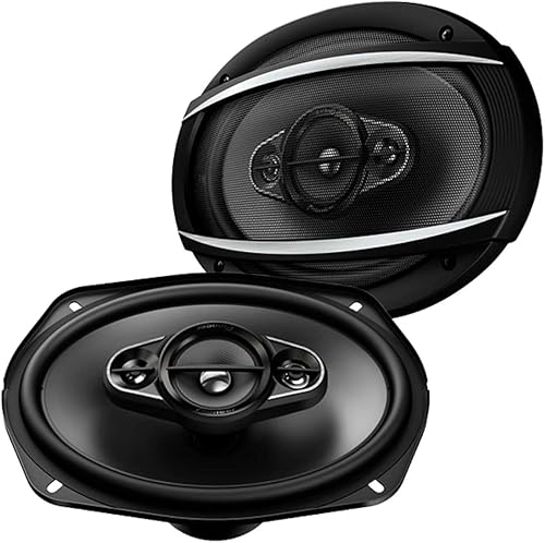Miniatura 2 de PIONEER TS-A6987S 6" x 9" 5-Way 700W Max 4-Ohms Altavoces coaxiales de audio para coche