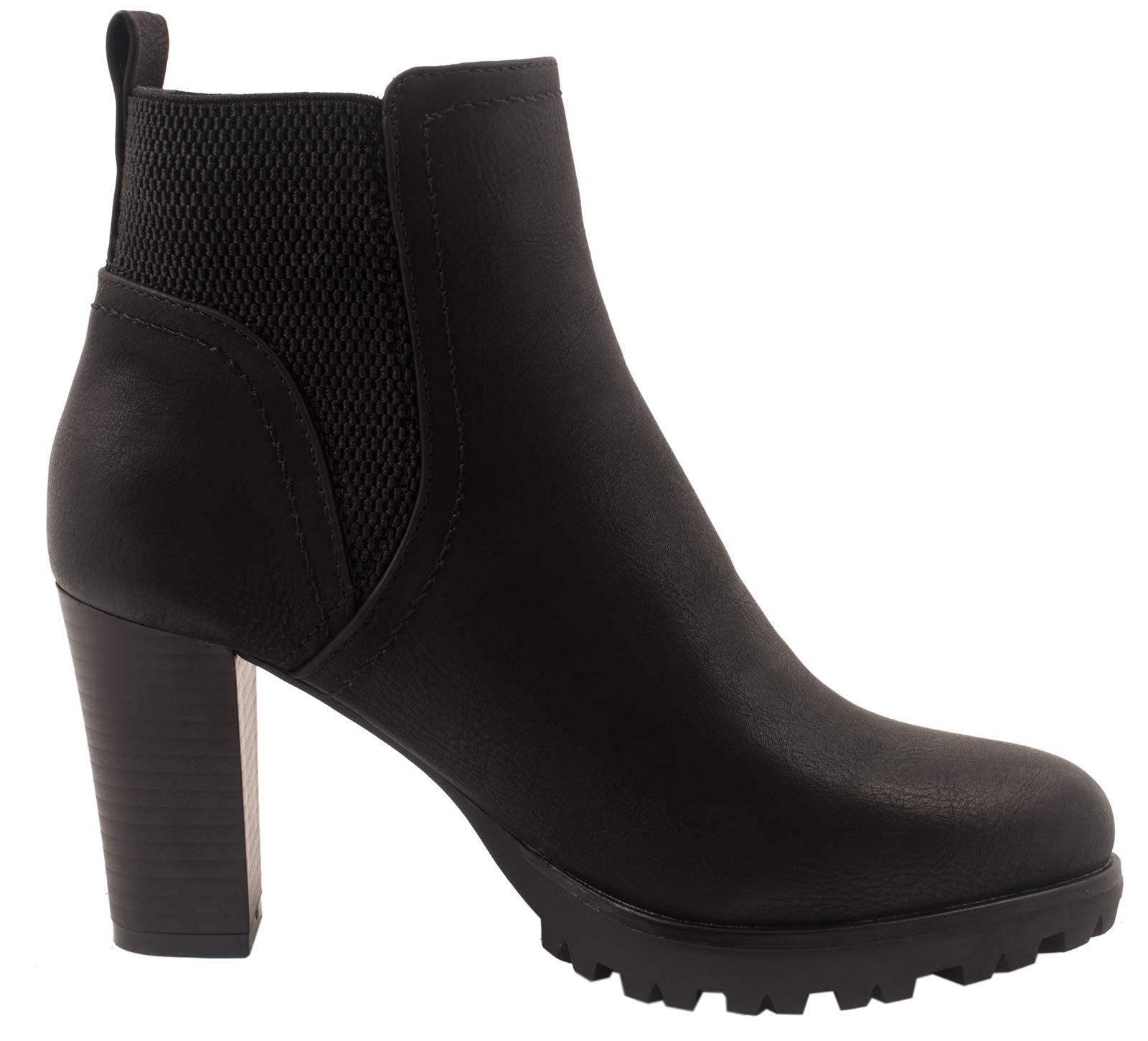 Elara Damen Stiefeletten Ankle Boots Chunkyrayan