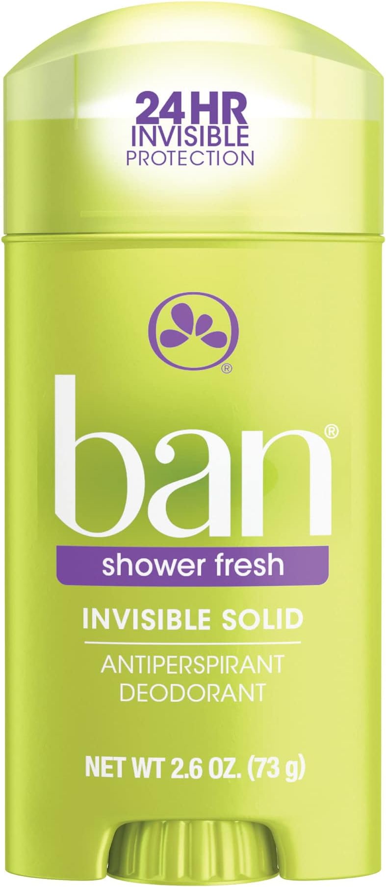 Deodorant 2.6 Ounce Invisible Solid Shower Fresh (76ml) (3 Pack)