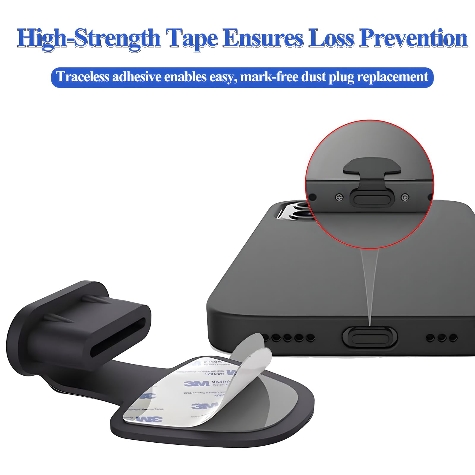 10 tappi antipolvere per porta USB di tipo C, tappi antipolvere per porta di ricarica USB C, protezioni antipolvere per 15 16 Plus Pro Max, Samsung, con kit di pulizia digitale