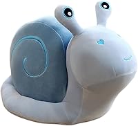 Vista 10 de Cojín de caracol - Almohada para suelo y automóvil, comodidad de lectura (amarillo, 11.8 in)