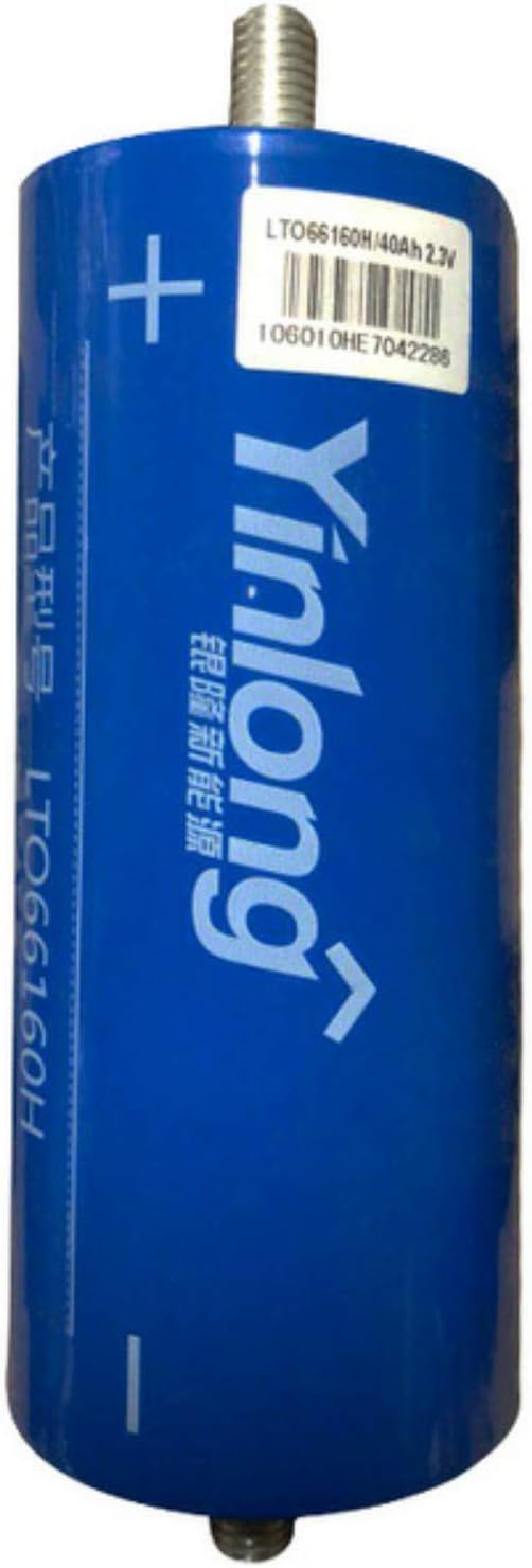 LTO 2.4V 40ah Battery Cells For DIY Solar, Wind, eBike, EV, UPS, Boats, Golf Cart etc
