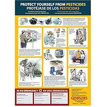 Gemplers Bilingual WPS Pesticide Safety Poster - Meets New EPA WPS Requirements, Laminated Cardstock, 23" x 32"