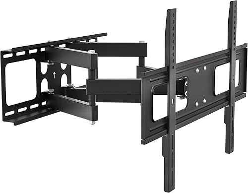 VIVO Soporte de pared para TV de movimiento completo para exteriores para pantallas de 37 a 80 pulgadas, soporte articulado con capacidad para hasta