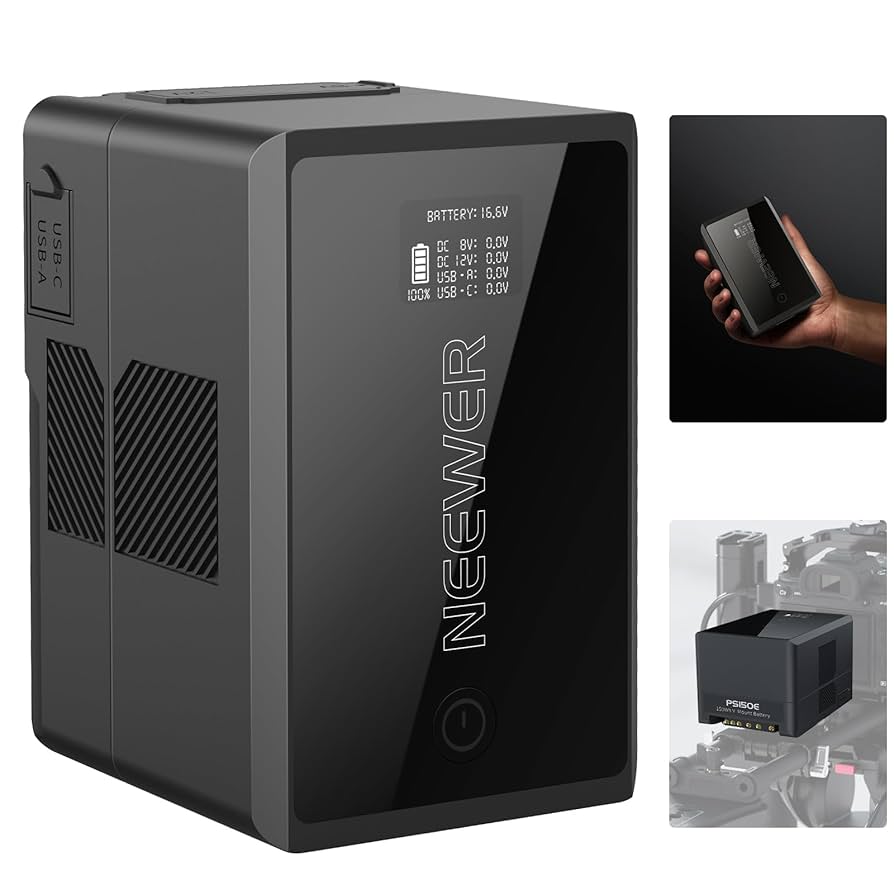 NEEWER PS150E Vマウントバッテリー Amazon.com: Neewer V Mount Battery PS150E Supports 100W PD
