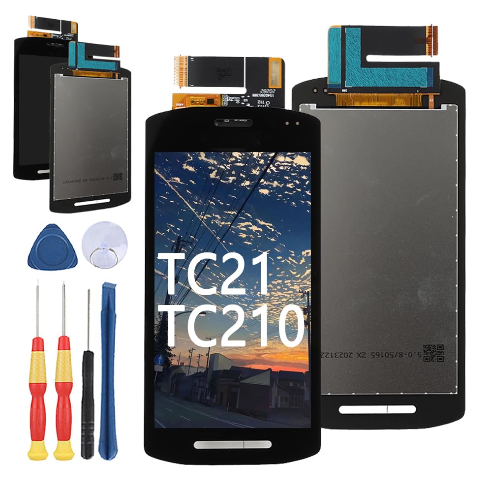 Ersatzbildschirm für ZEBRA TC21 / TC210 / TC26 LCD-Display Reparaturbildschirm und Ersatzwerkzeug-Zubehör.