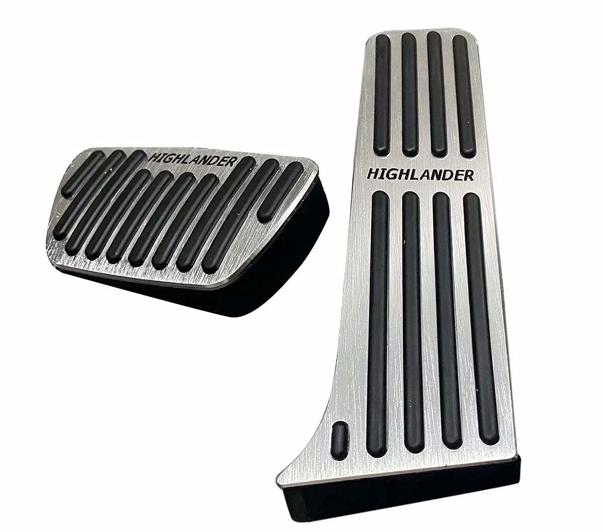 AT Pedal Pads For Toyota Highlander 2022 Gas Fuel Brake Pedal Covers Red Black Car Styling Interior Accessories