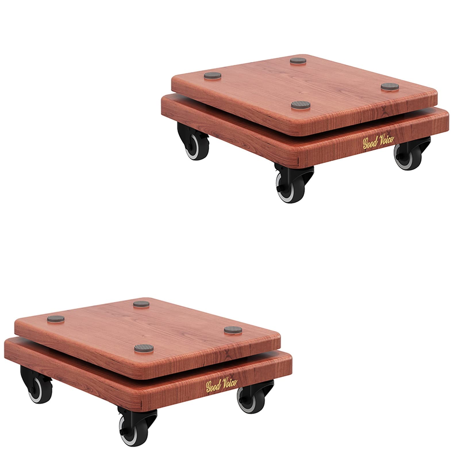 Supports d'enceintes universels réduction vibrations et roues
