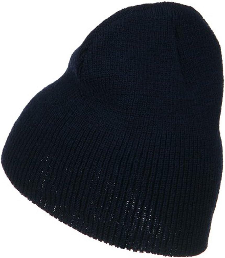 Artex Stretch Heavy Wool Military Beanie - Navy OSFM