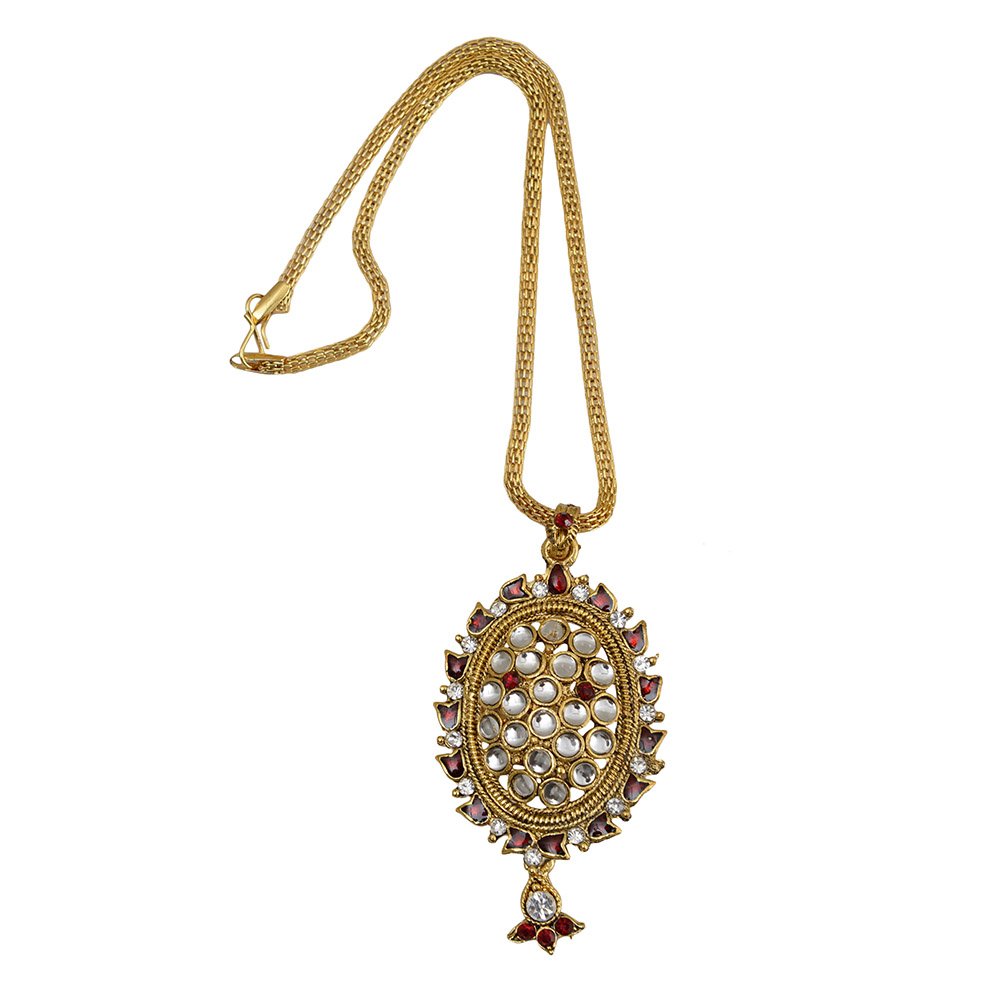 Elegant Silver Pendant Set with Sparkling Crystals