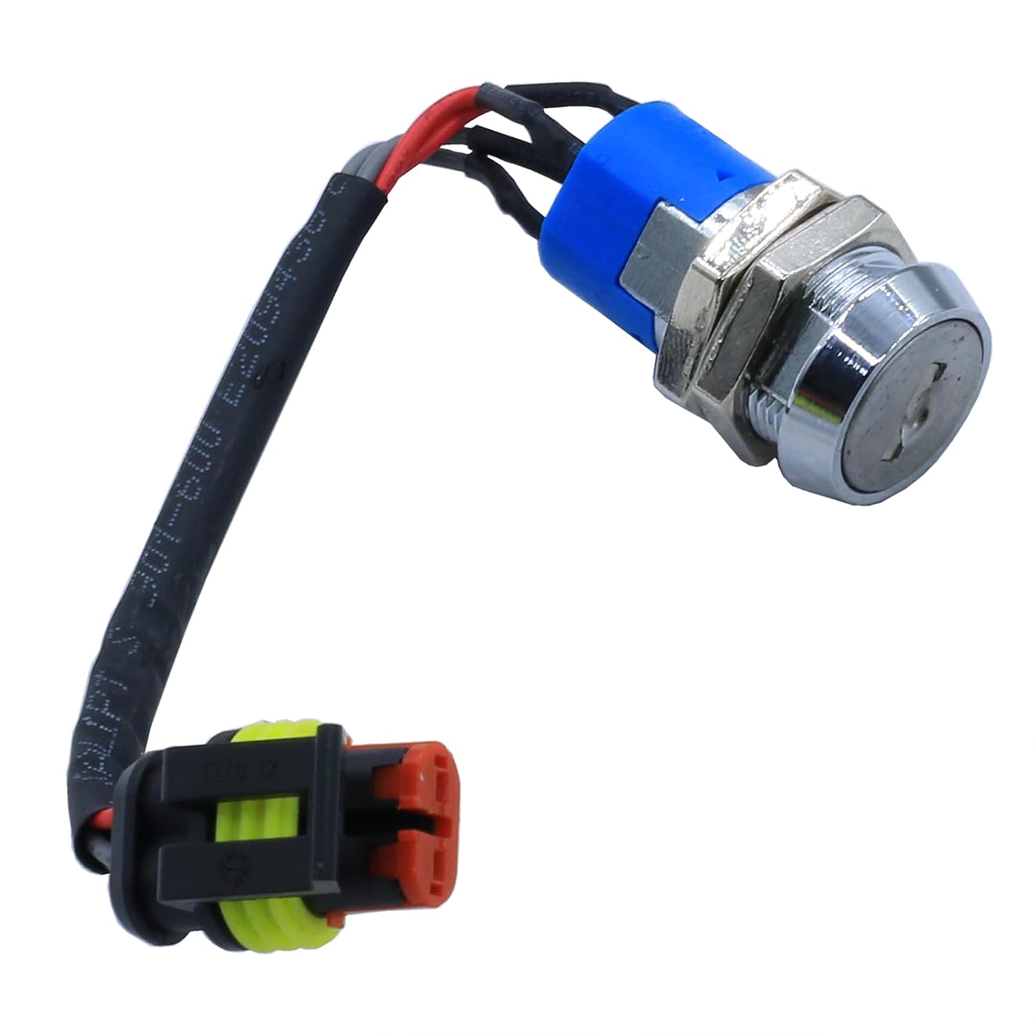 Forklift Ignition Switch Key 1220-520002-AC JK118 1115-500016-00 Compatible with Big Joe E30 EZ30 S22,EP Pallet Truck EPT20-ET ES10-10ES ES15-15ES