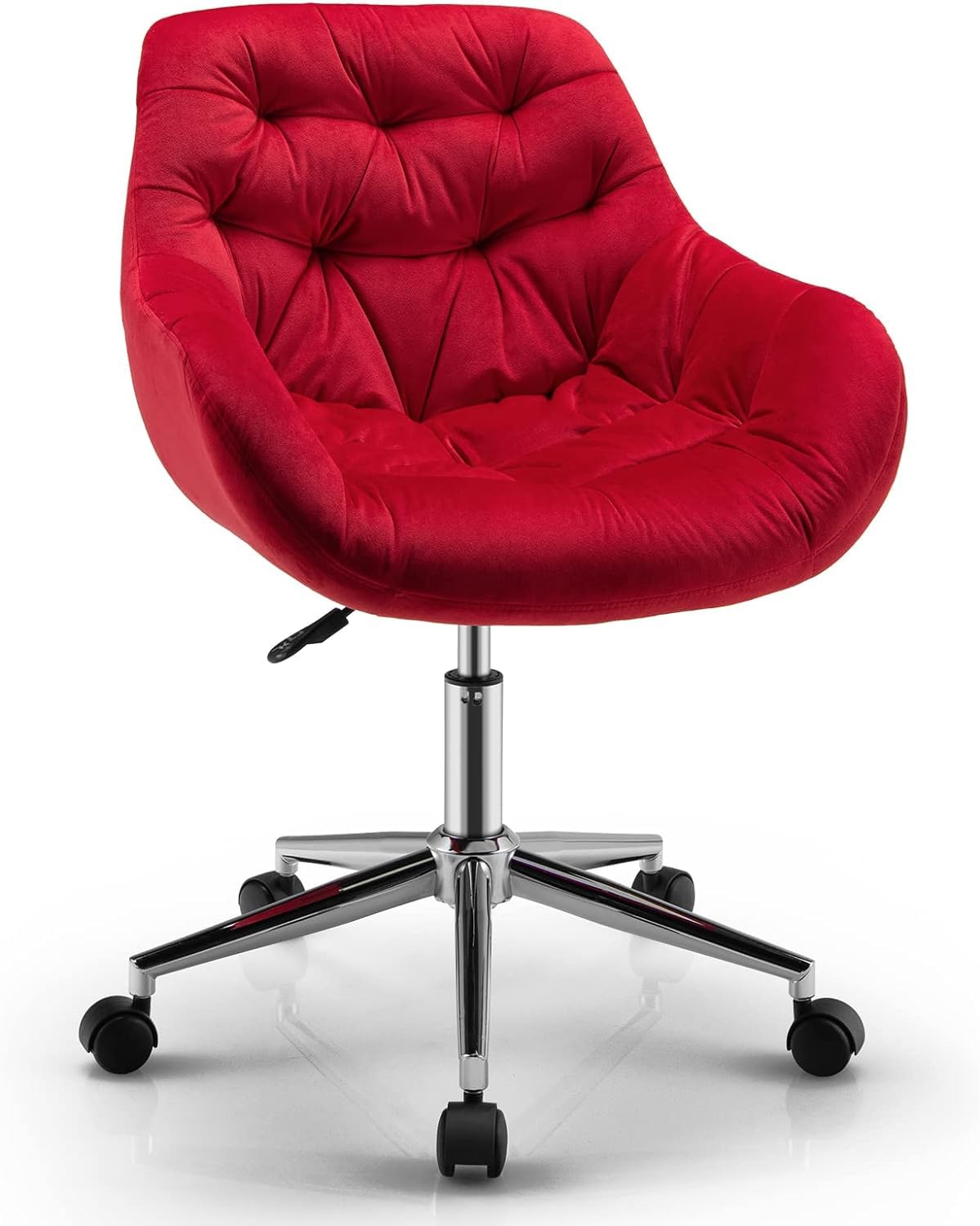 Chaise de bureau en velours pour sublimer votre espace de télétravail cosy