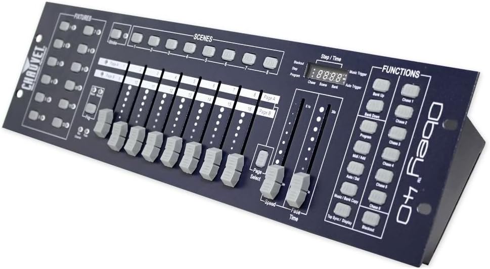 CHAUVET DJ OBEY40 Universal DMX Light/Fog Machine Controller
