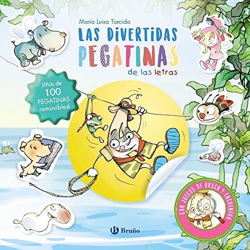 Las divertidas pegatinas de las letras: ¡Más de 100 pegatinas removibles! (Castellano - A PARTIR DE 3 AÑOS - LIBROS DIDÁCTICOS - Las divertidas aventuras de las letras y los números) Las divertidas pegatinas de las letras: ¡Más de 100 pegatinas removibles! (Castellano - A PARTIR DE 3 AÑOS - LIBROS DIDÁCTICOS - Las divertidas aventuras de las letras y los números)