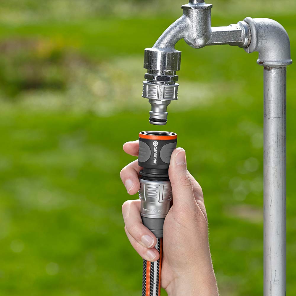 GARDENA Premium Hose Connector, 13 mm (1/2") 15 mm (5/8") Adapter