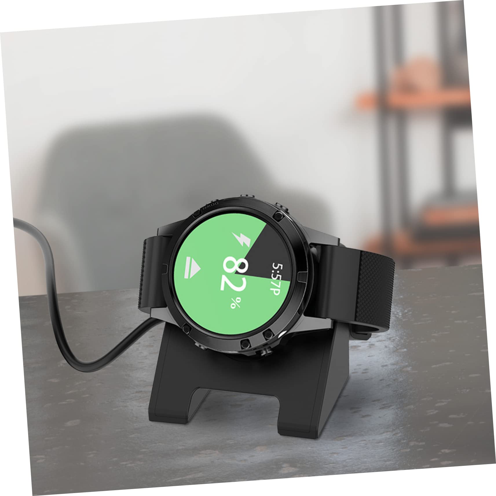 OSALADI 5pièces Station De Charge Pour Montre Connectée Compatible Chargeur De Montre Intelligent Avec Surcharge Support Pratique Et Esthétique Pour Recharger Toute Sécurité
