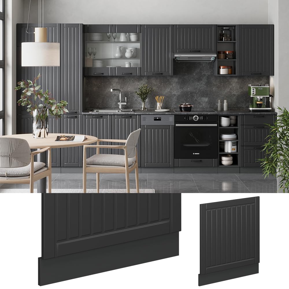 Vicco Panel przedni "Fame-Line", Ciemnoszary, 60 cm