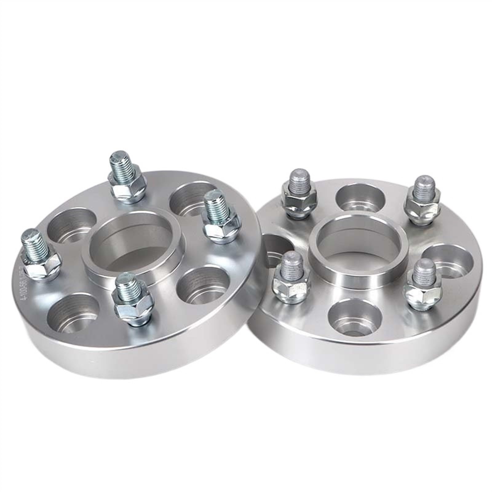 2 Pezzi PCD 4X100 Foro Centrale 54.1mm Distanziatori Forgiati Ruota Adattatore Guarnizione Flangia M12X1.5 per Kia K2 per Picanto Ruiou(2PCS 45mm)