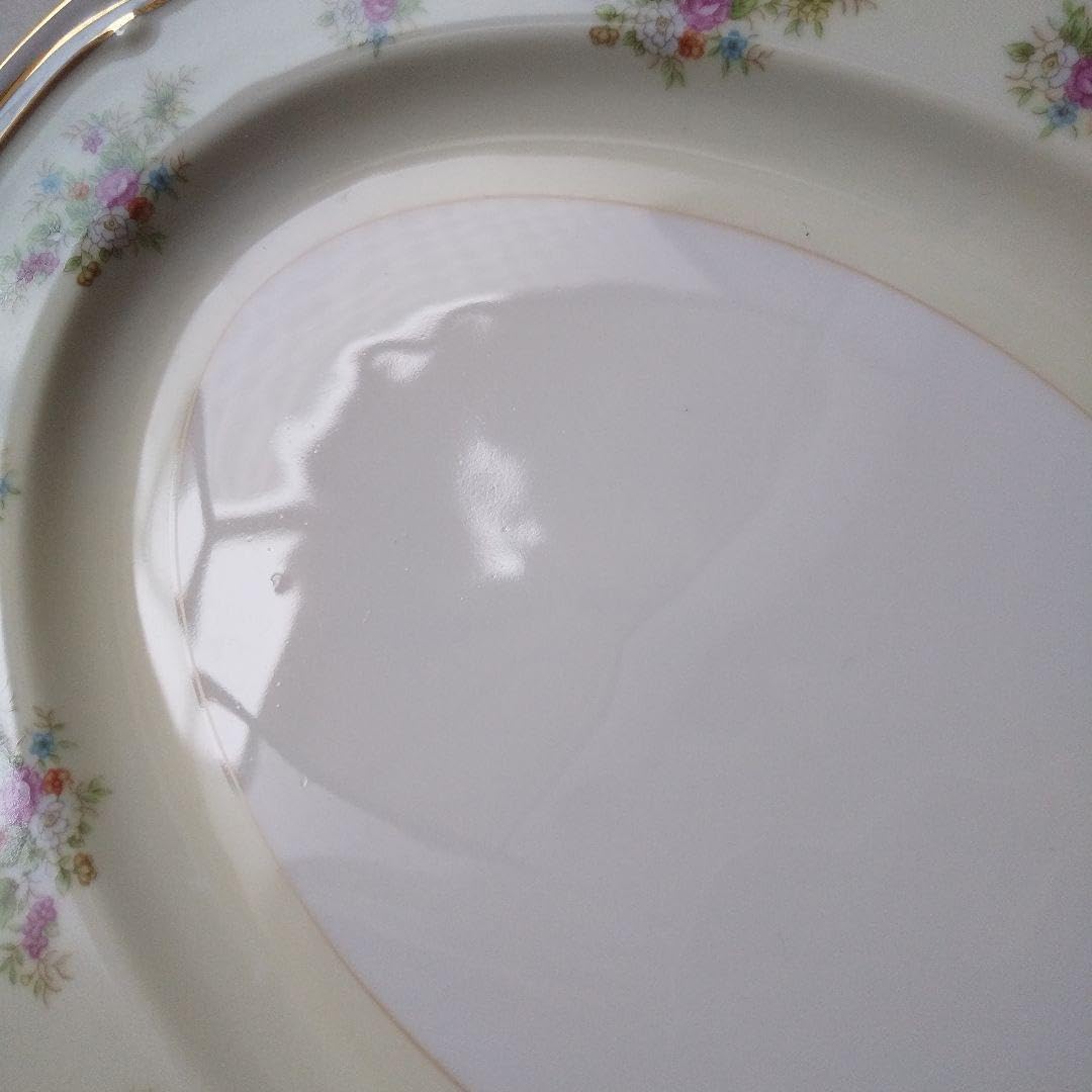 ノリタケ ゴールドオーバルプレート 大皿 GRANDRIDGE 3003 金彩