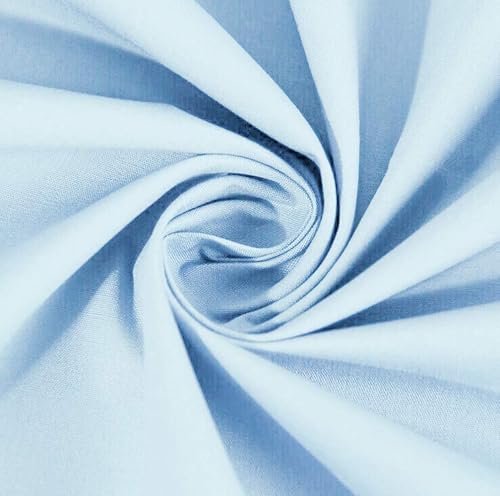 Miniatura 5 de American Baby Company Paquete de 2 sábanas estándar de percal de algodón 100 % natural, para guarderíapreescolar, azul, 23 x 40 pulgadas, suave