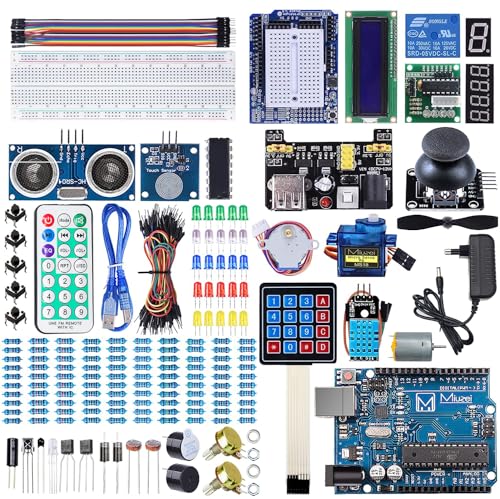 Image of Electronic Spices Advanced Starter Kit Compatible with Arduino Projects with Instruction (245 Item)