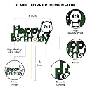 Festiko® Panda Theme Birthday Decoration Supplies Combo for Kids – 61 Pcs Cute Panda Party Decor Set with Banner, Swirl Hangings, Cake & Cupcake Toppers, Balloons for Home Birthday Celebration gallery image
