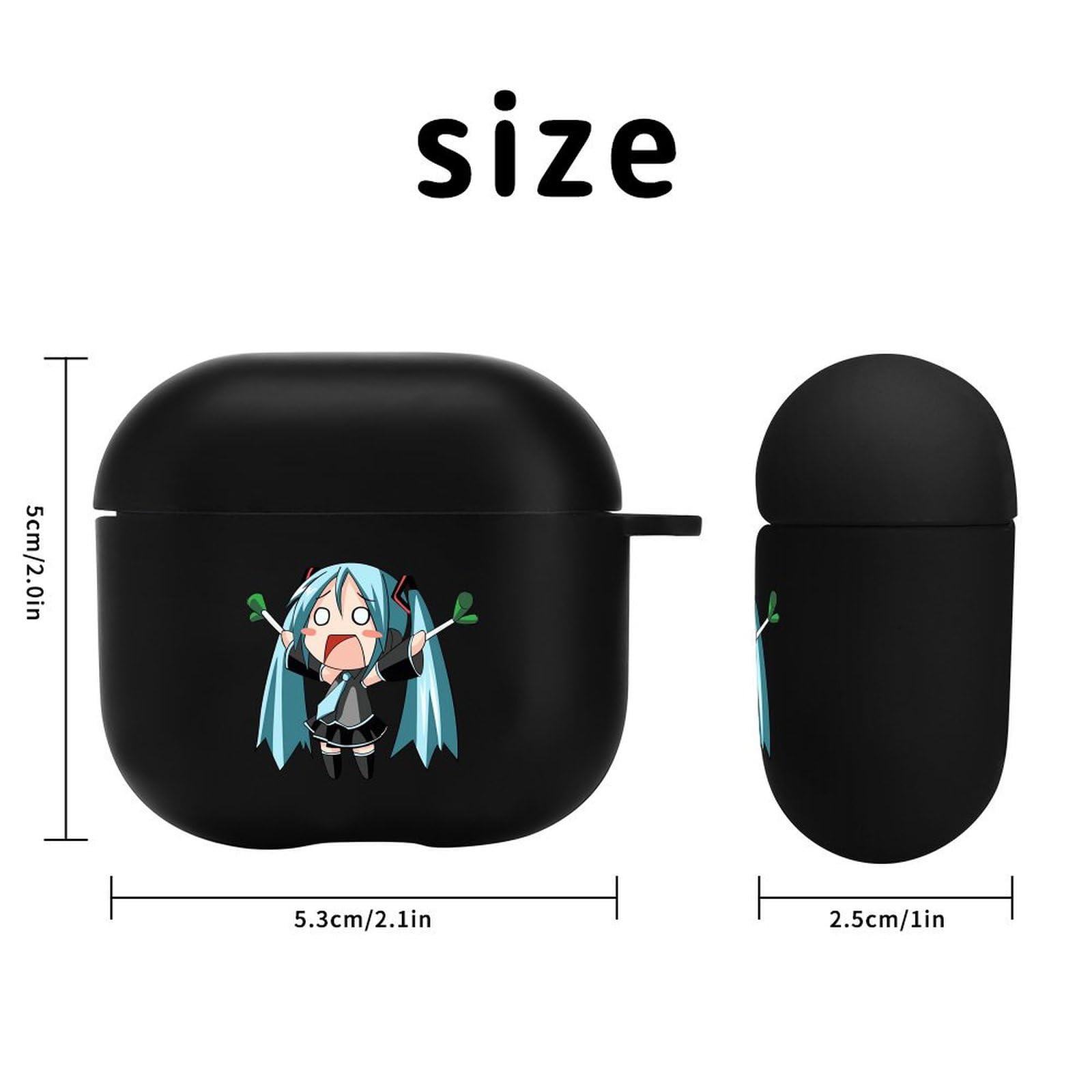 Amazon | Airpods 4 ケース 初音ミク Miku 美少女 萌え Airpods 第四